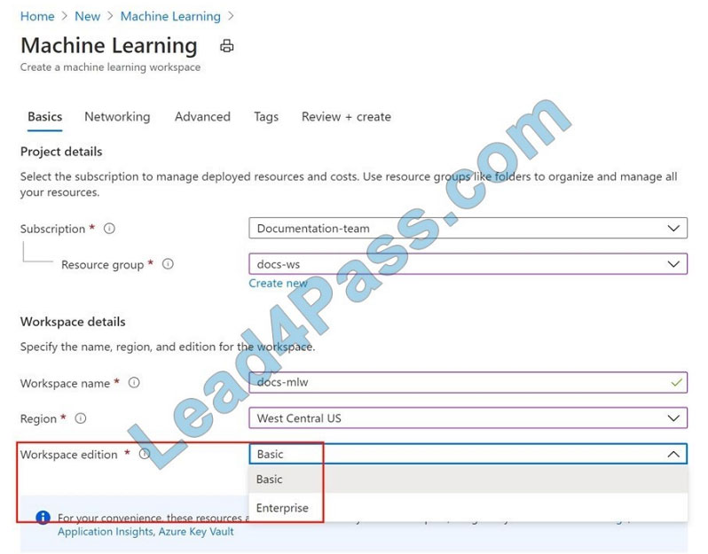 microsoft dp-100 exam questions q14