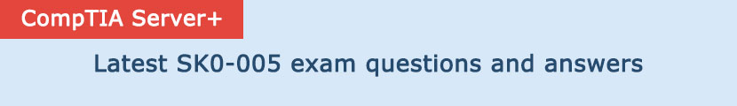 latest sk0-005 exam questions and answers