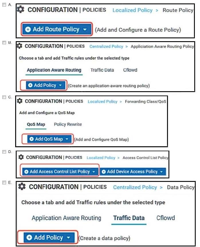 2025 Latest Cisco 300-415 ENSDWI Online Practice questions 1